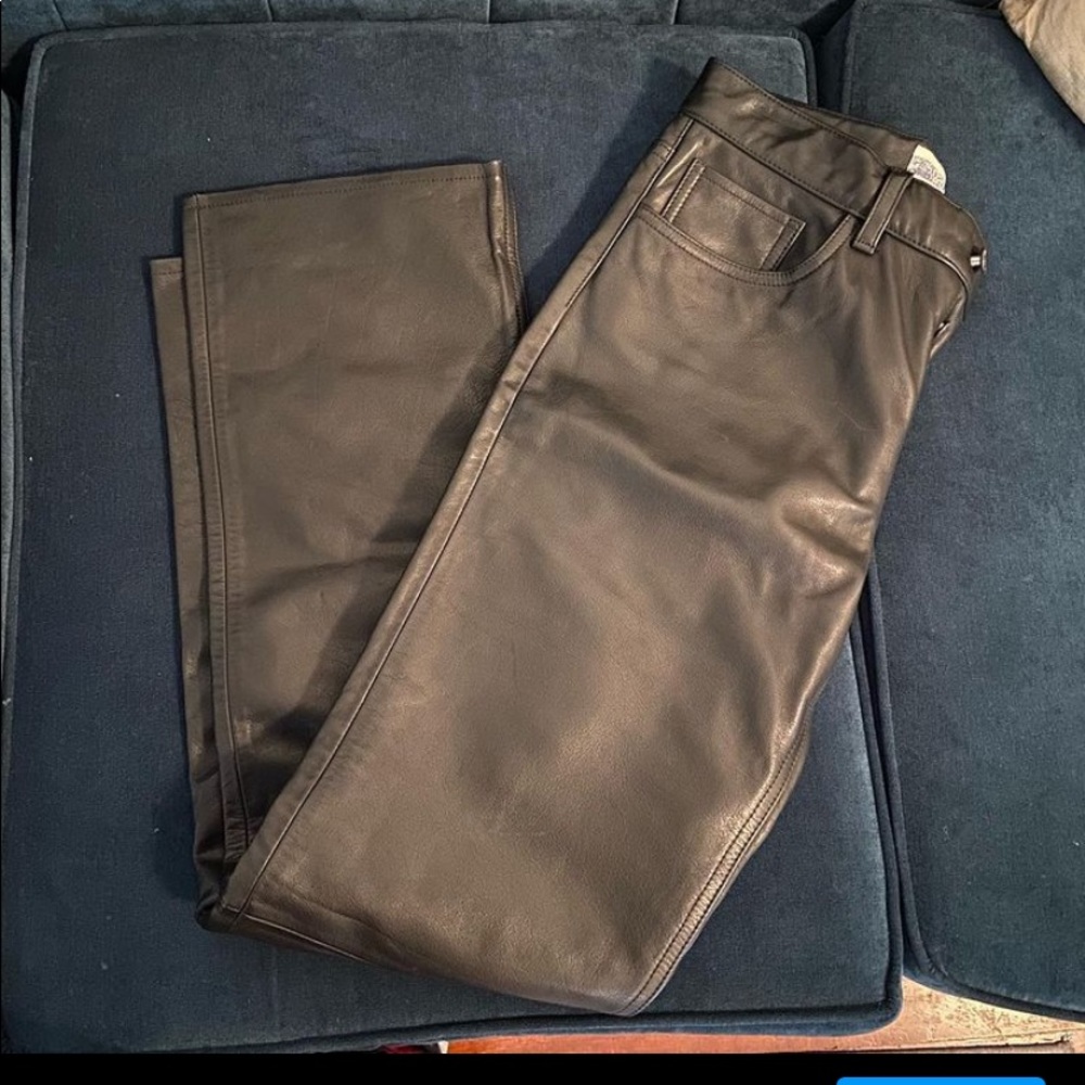 GAP Vintage leather pants waist 30 length 30